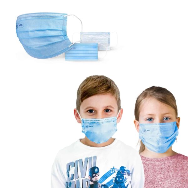 My Benefit Mask KIDS / Mascherina chirurgica taglia bambino tipo IIR  – € 0,10 cad. - immagine 6