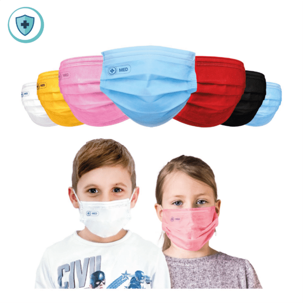 My Benefit Mask KIDS / Mascherina chirurgica taglia bambino tipo IIR  – € 0,10 cad.