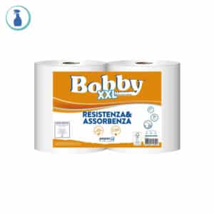 BOBBY XXL - Carta assorbente in bobina / 2 veli – da €3,10/rotolo