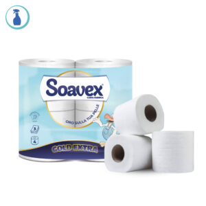 Carta igienica Soavex GOLD EXTRA / 3 veli – da €0,50 al rotolo