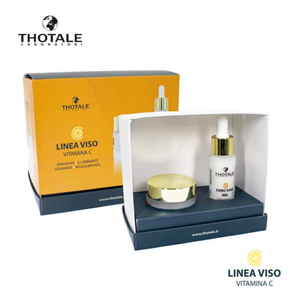 Thotale / Cofanetto Linea Viso Vitamina C - Crema Viso Gel + Siero Viso Gel alla Vitamina C - immagine 4