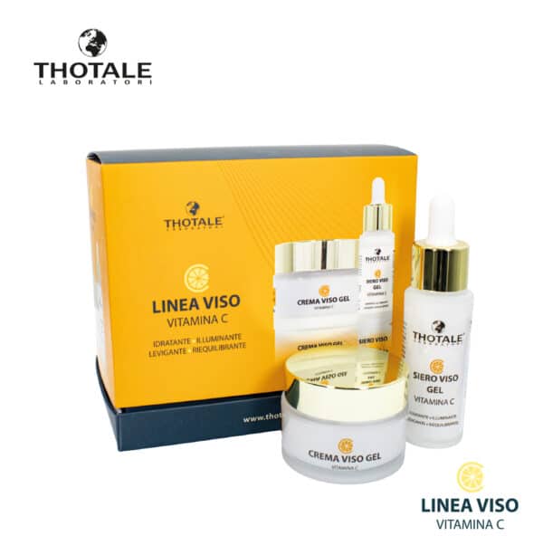 Thotale / Cofanetto Linea Viso Vitamina C - Crema Viso Gel + Siero Viso Gel alla Vitamina C