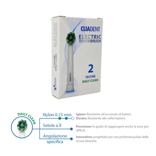 Cliadent / Spazzolino da denti elettrico "Electric Toothbrush" - immagine 2